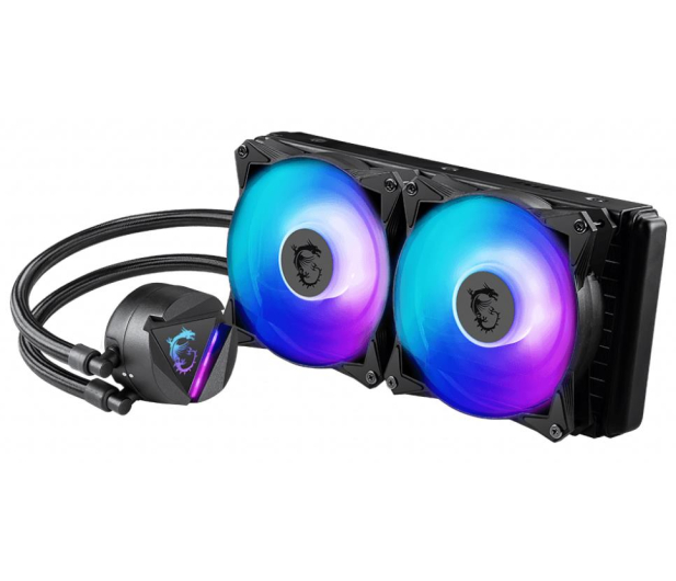 MSI MAG Core Liquid 280R 2x140mm - 662670 - zdjęcie 3